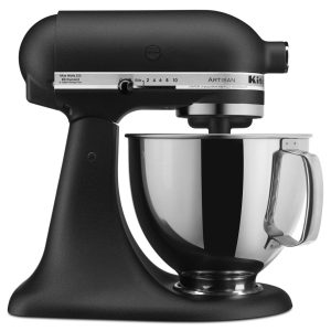 Artisan® Series 5 Quart Tilt-Head Stand Mixer - Cast Iron Black