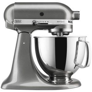 Artisan® Series 5 Quart Tilt-Head Stand Mixer - Medallion Silver
