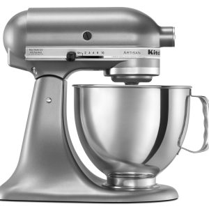 Value Bundle Artisan® Series 5 Quart Tilt-Head Stand Mixer with additional 3 Quart bowl - Contour Silver