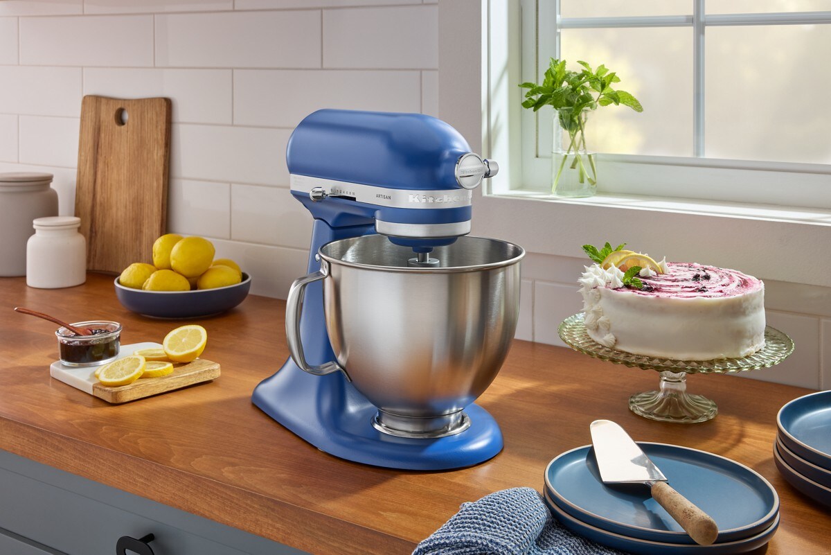 Artisan® Series 5 Quart Tilt-Head Stand Mixer with Premium Touchpoints - Elderberry - Image 5