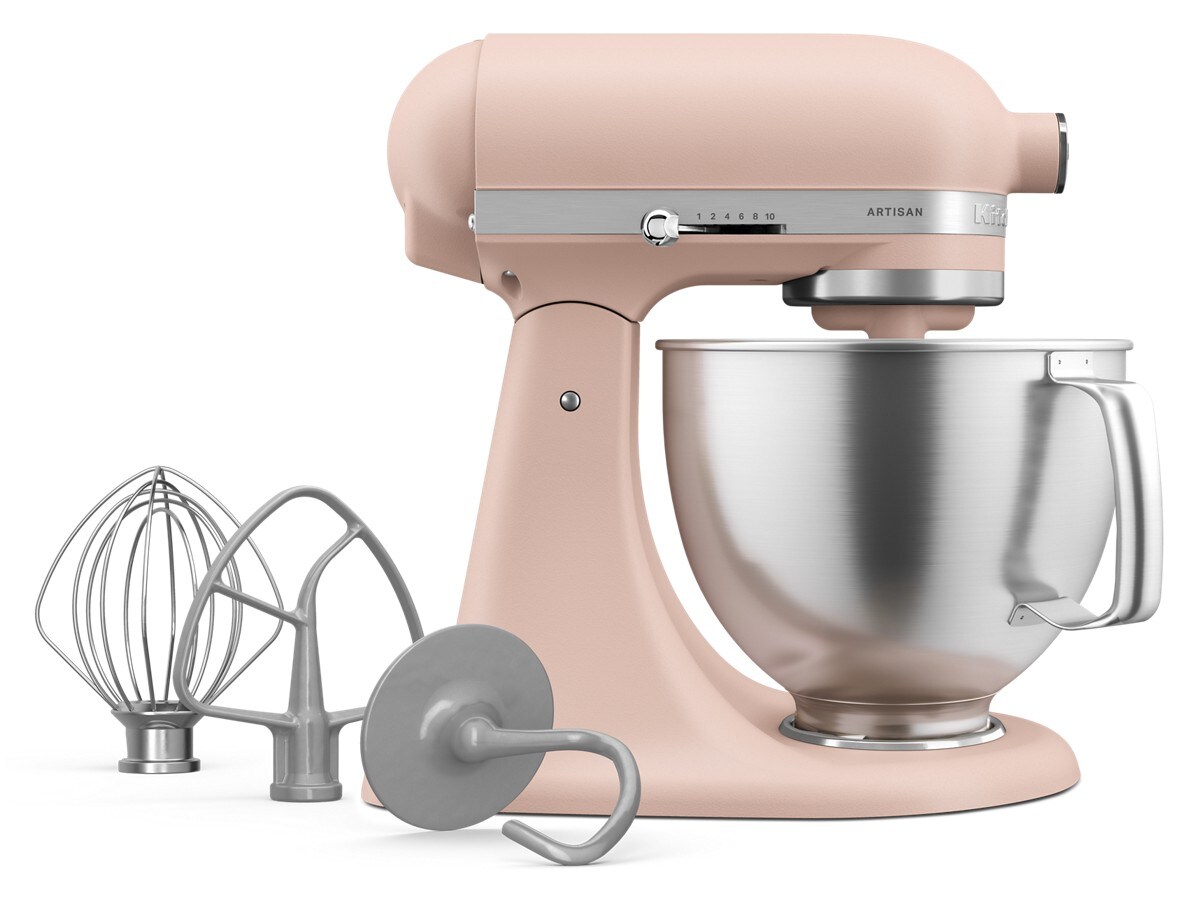 Artisan® Series 5 Quart Tilt-Head Stand Mixer with Premium Touchpoints - Feather Pink