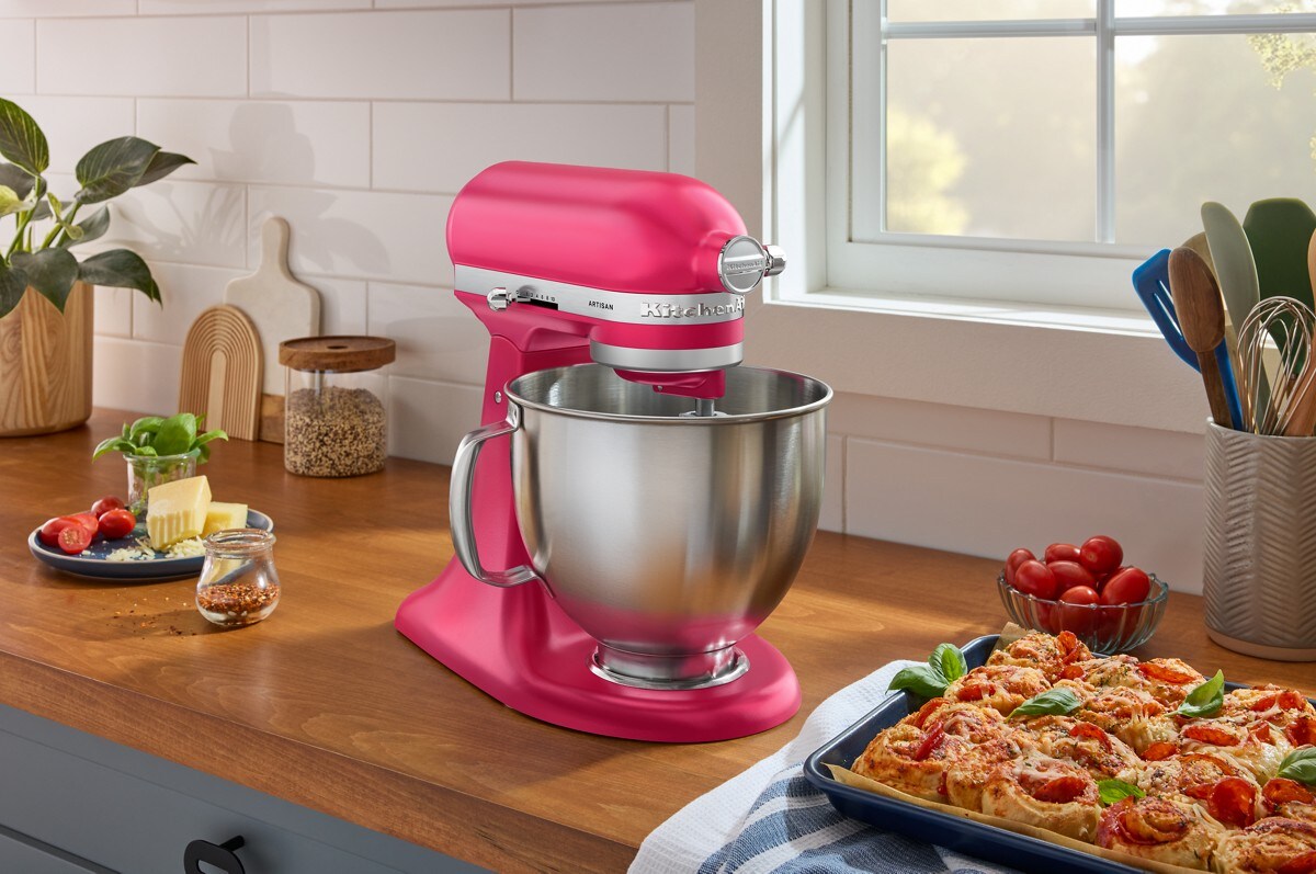 Artisan® Series 5 Quart Tilt-Head Stand Mixer with Premium Touchpoints - Hibiscus - Image 5