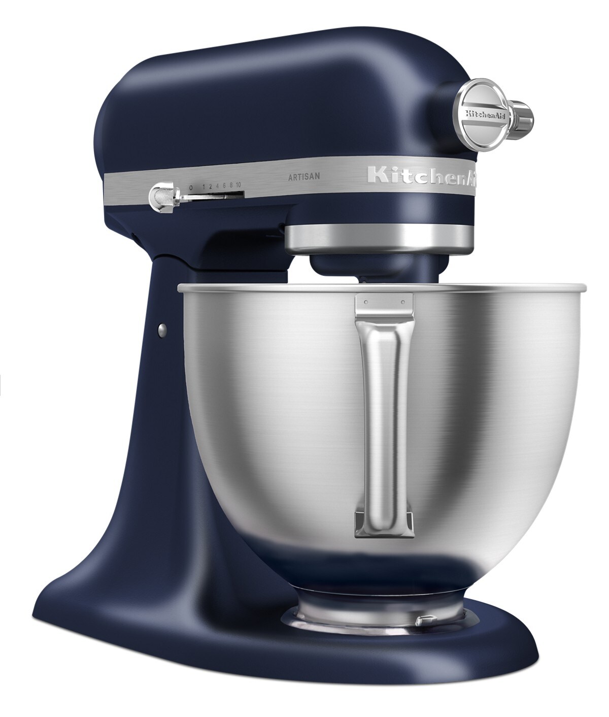 Artisan® Series 5 Quart Tilt-Head Stand Mixer with Premium Touchpoints - Ink Blue - Image 4