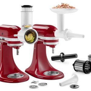 KitchenAid® Food Grinder + Fresh Prep Slicer/Shredder Attachment Bundle