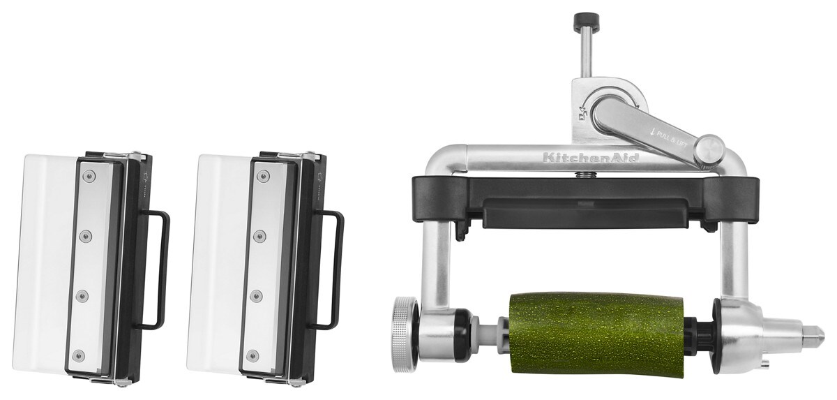 Vegetable Sheet Cutter Attachment with Noodle Blade - Image 2
