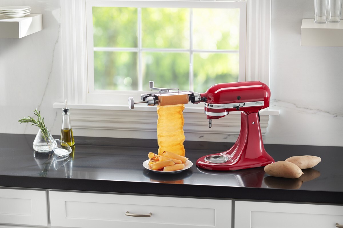 Vegetable Sheet Cutter Attachment with Noodle Blade - Image 5