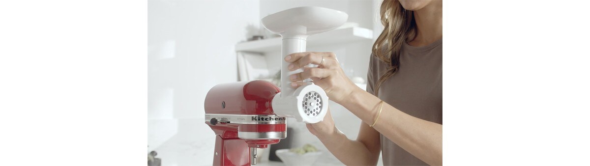Food Grinder + Fresh Prep Slicer/Shredder Attachment Bundle - Image 6