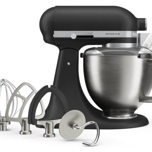 Artisan Plus Series 5 Quart Tilt-Head Stand Mixer - Cast Iron Black
