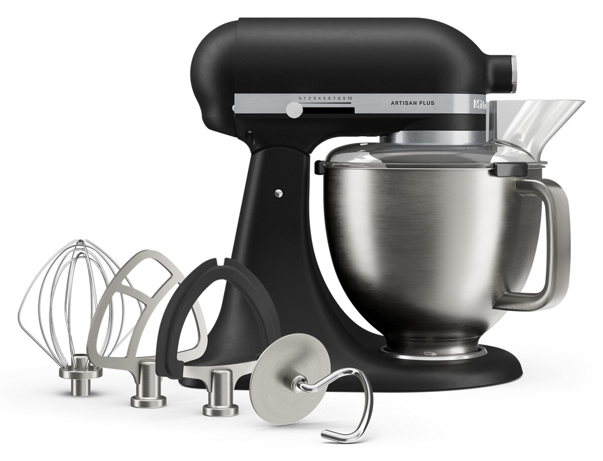 Artisan Plus Series 5 Quart Tilt-Head Stand Mixer - Black Matte