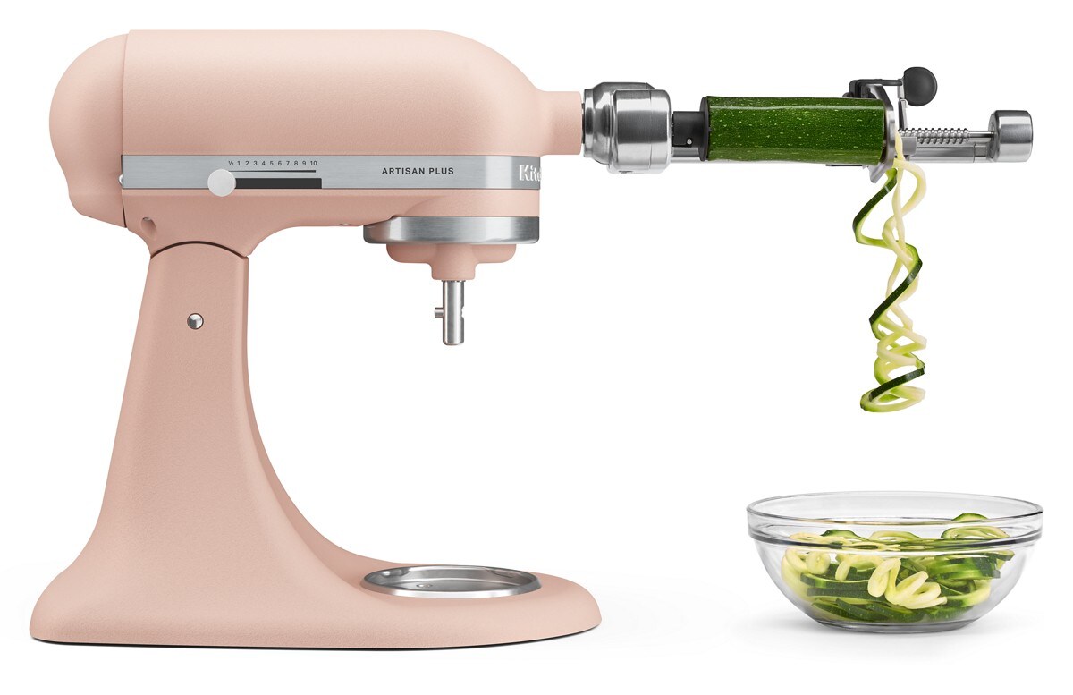 Artisan Plus Series 5 Quart Tilt-Head Stand Mixer - Feather Pink - Image 6