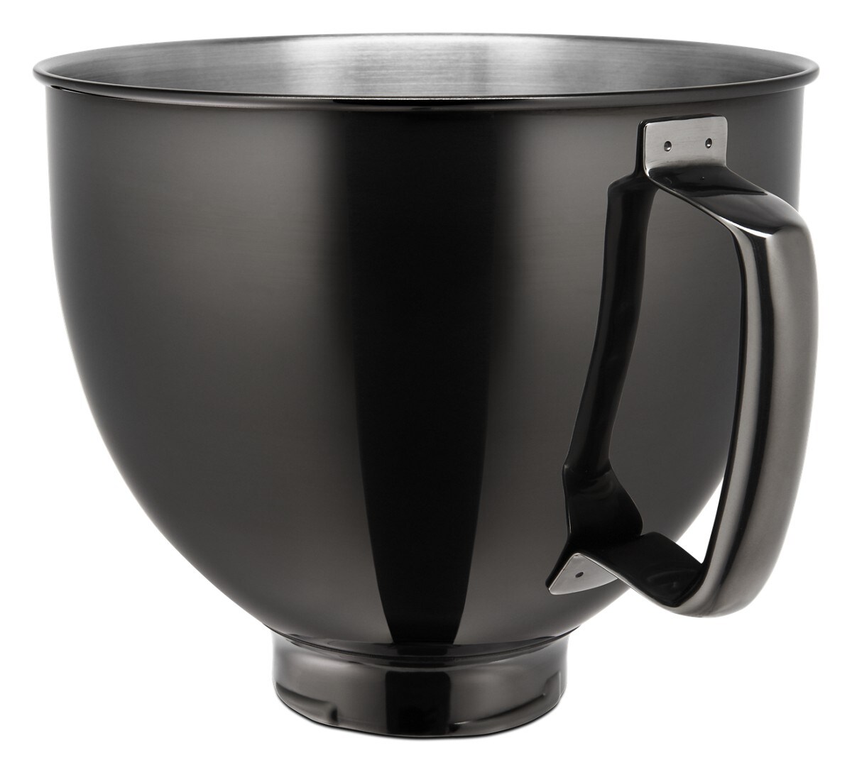 5 Quart Tilt-Head Metallic Finish Stainless Steel Bowl - Radiant Black - Image 2