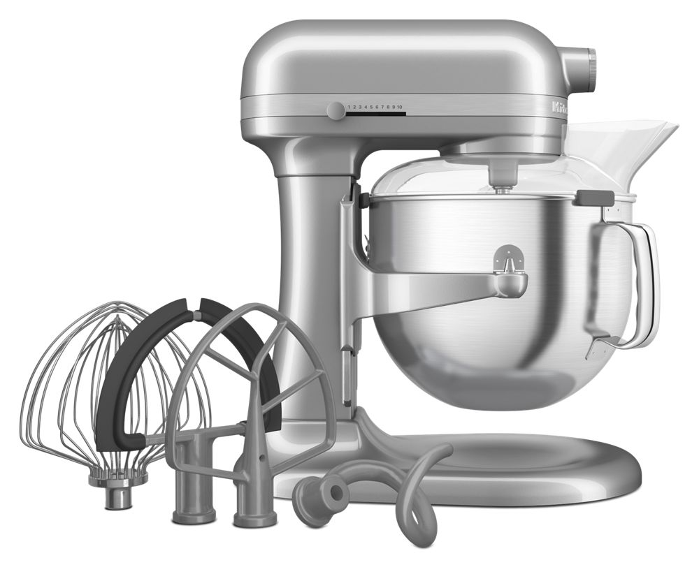 KitchenAid® 7 Quart Bowl-Lift Stand Mixer - Contour Silver - Image 2