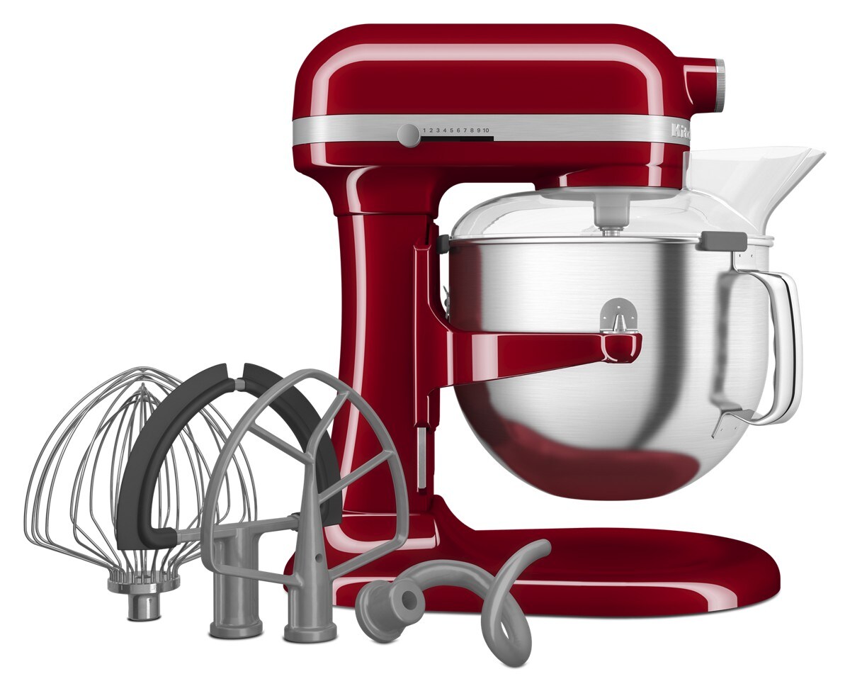KitchenAid® 7 Quart Bowl-Lift Stand Mixer - Empire Red - Image 2