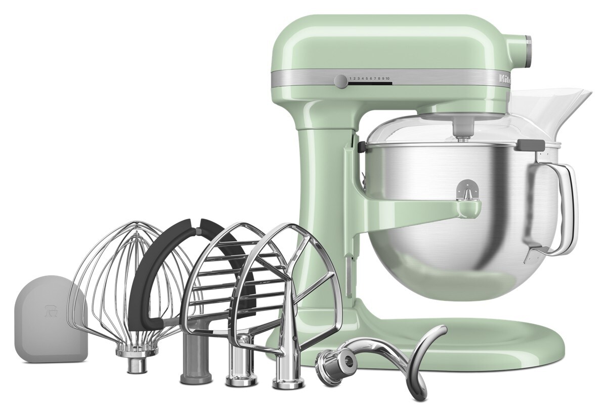 7 Quart Bowl-Lift Stand Mixer with Redesigned Premium Touchpoints - Pistachio - Image 2
