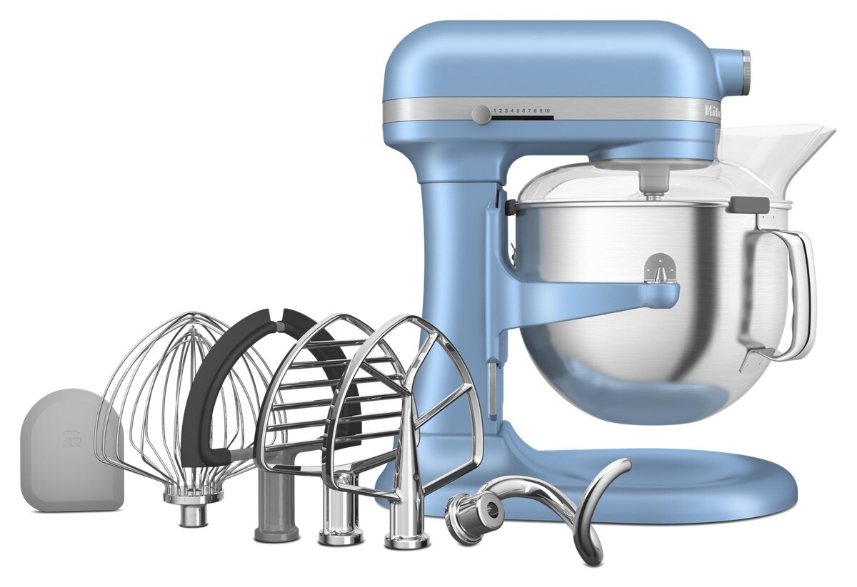 7 Quart Bowl-Lift Stand Mixer with Redesigned Premium Touchpoints - Blue Velvet - Image 2