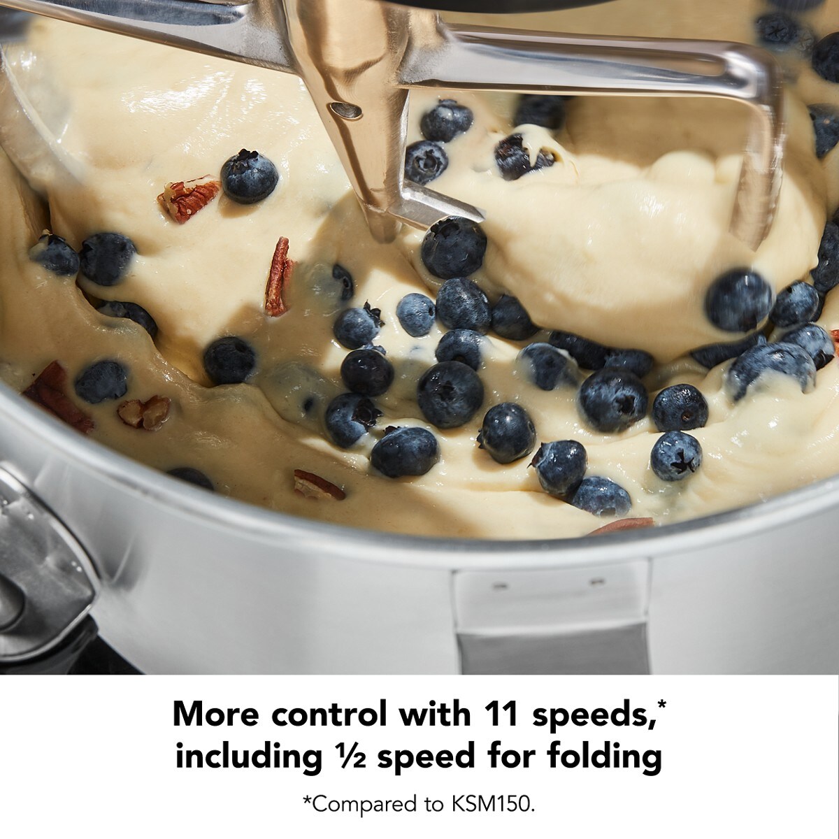 7 Quart Bowl-Lift Stand Mixer with Redesigned Premium Touchpoints - Blue Velvet - Image 5