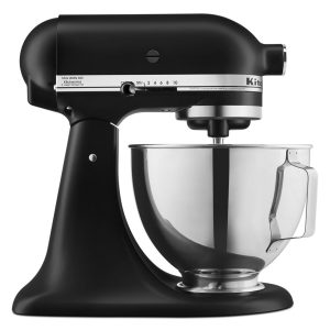 Deluxe 4.5 Quart Tilt-Head Stand Mixer - Black Matte