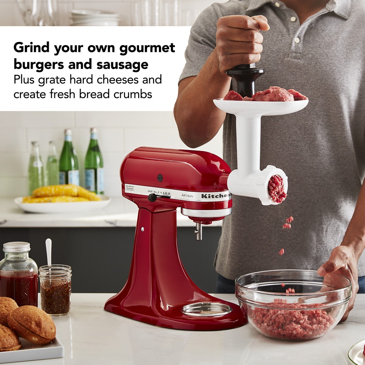 Food Grinder Attachment - Image 2