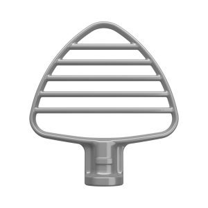 Pastry Beater for KitchenAid® Tilt Head Stand Mixers - Silver