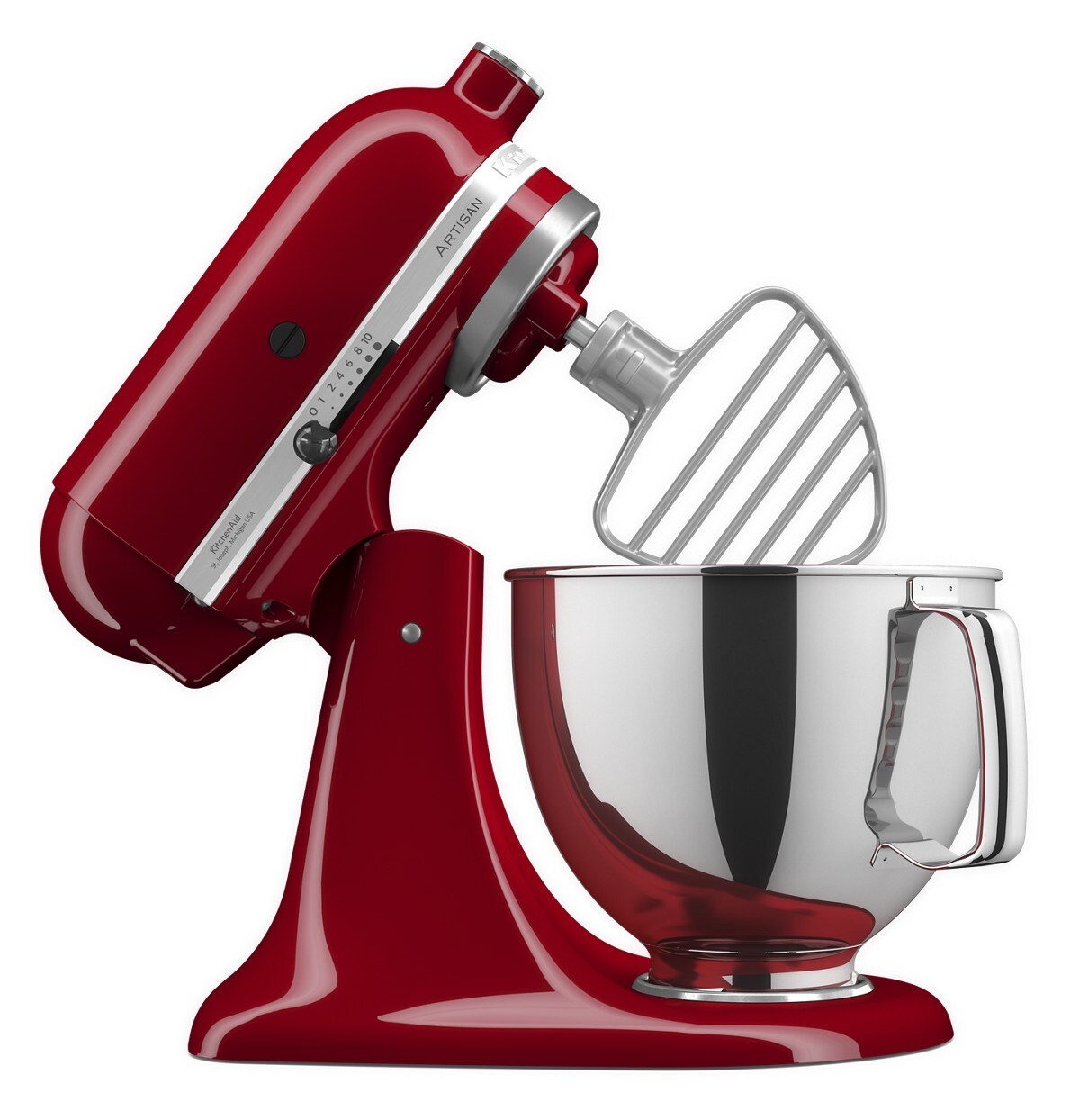 Pastry Beater for KitchenAid® Tilt Head Stand Mixers - Silver - Image 2