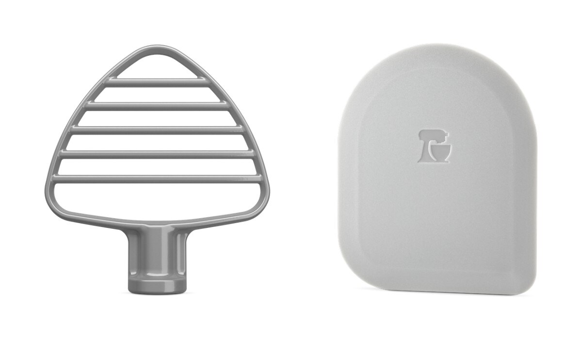 Pastry Beater for KitchenAid® Tilt Head Stand Mixers - Silver - Image 3