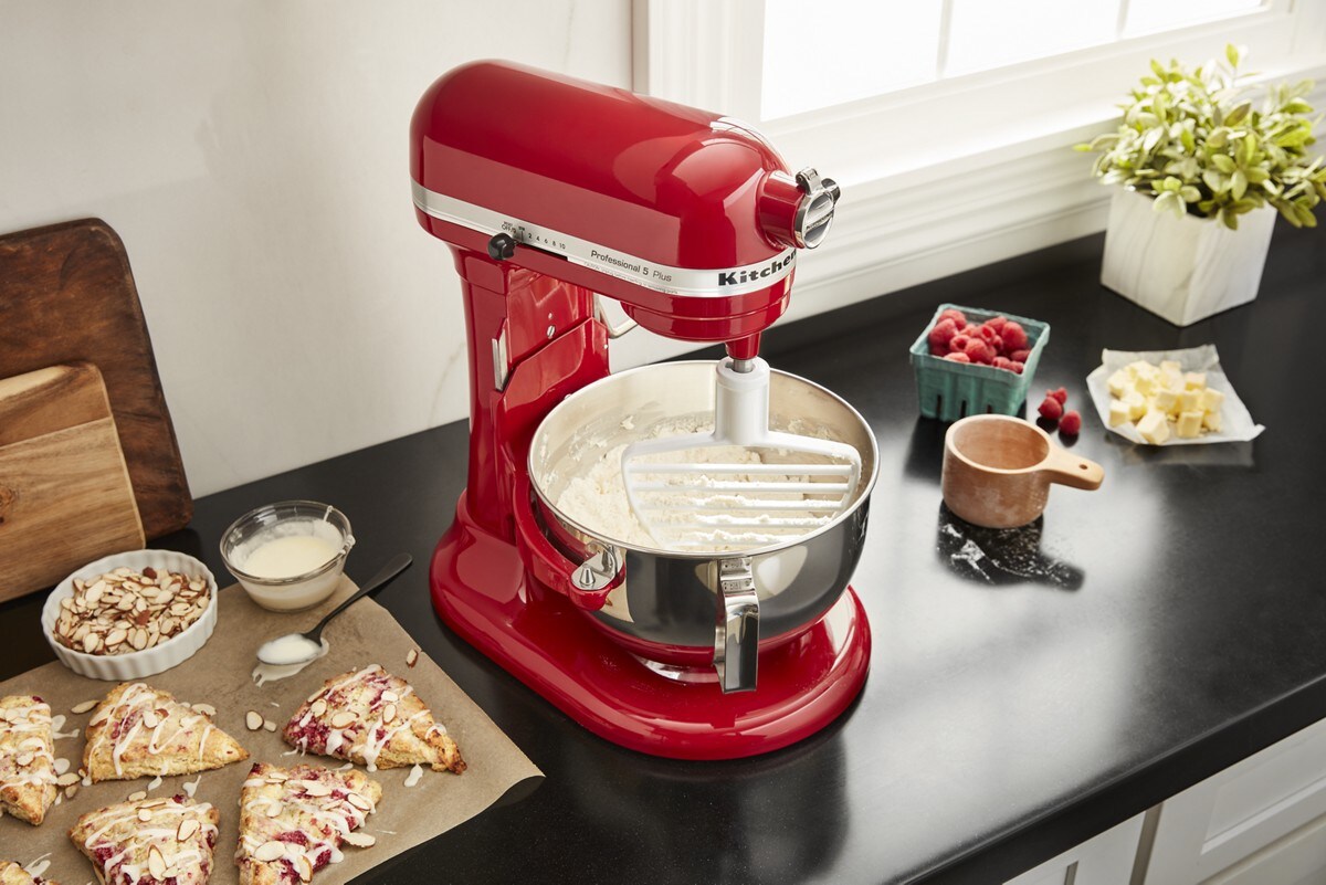 Pastry Beater for KitchenAid® Bowl-Lift Stand Mixers - White - Image 5