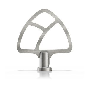 Durable stainless steel flat beater for select KitchenAid® tilt-head stand mixers