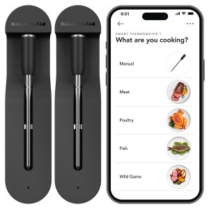 KitchenAid® Dual Smart Thermometers - Black Matte