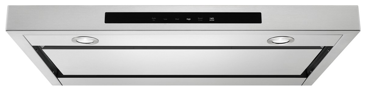 30" Low Profile Under-Cabinet Ventilation Hood - Stainless Steel