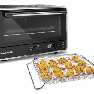 Refurbished Digital Countertop Oven with Air Fry - Black Matte