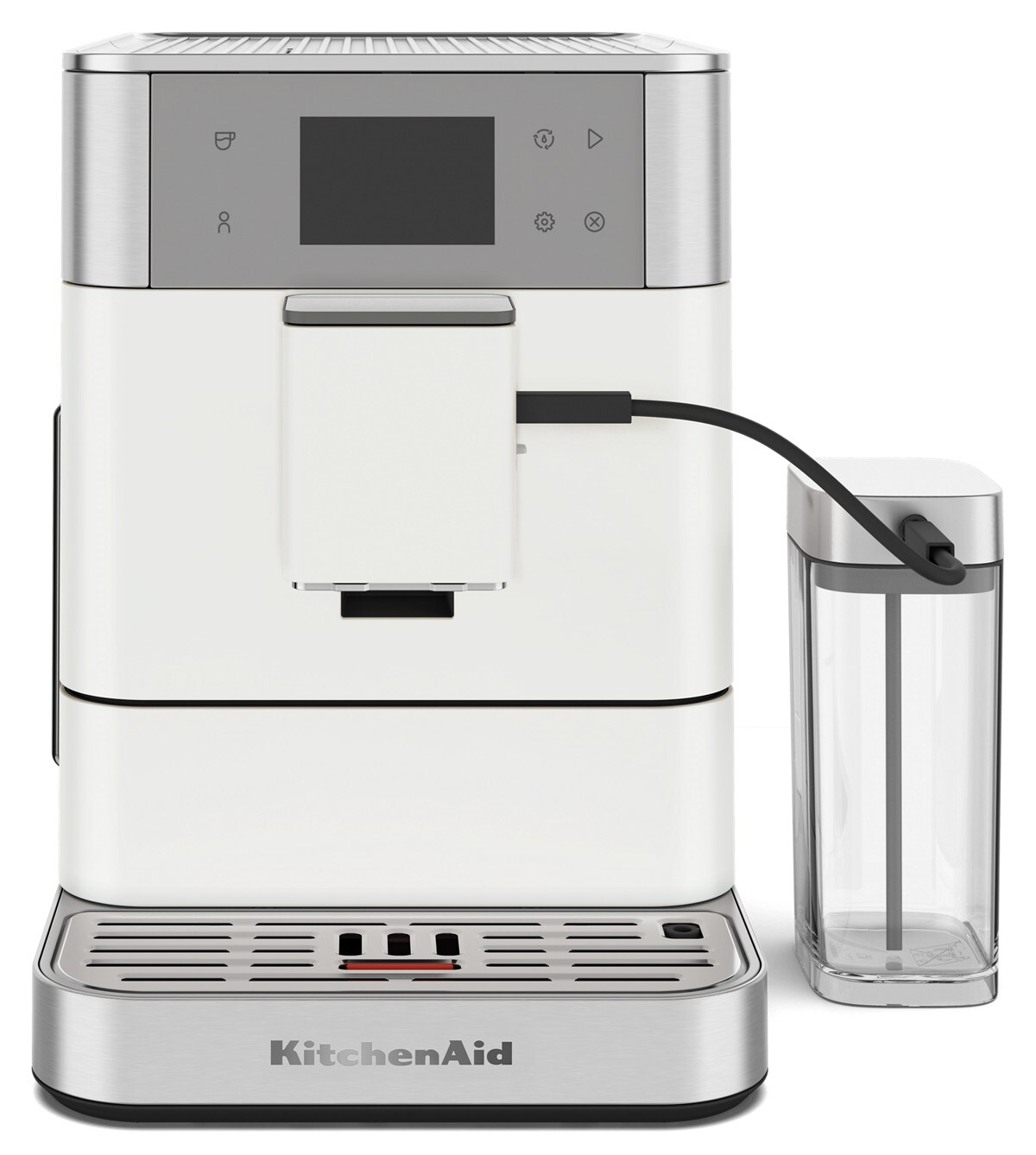 Refurbished Fully Automatic Espresso Machine KF7 - Porcelain White