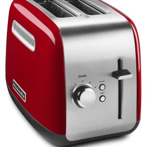 Refurbished 2-Slice Toaster with manual lift lever - Empire Red