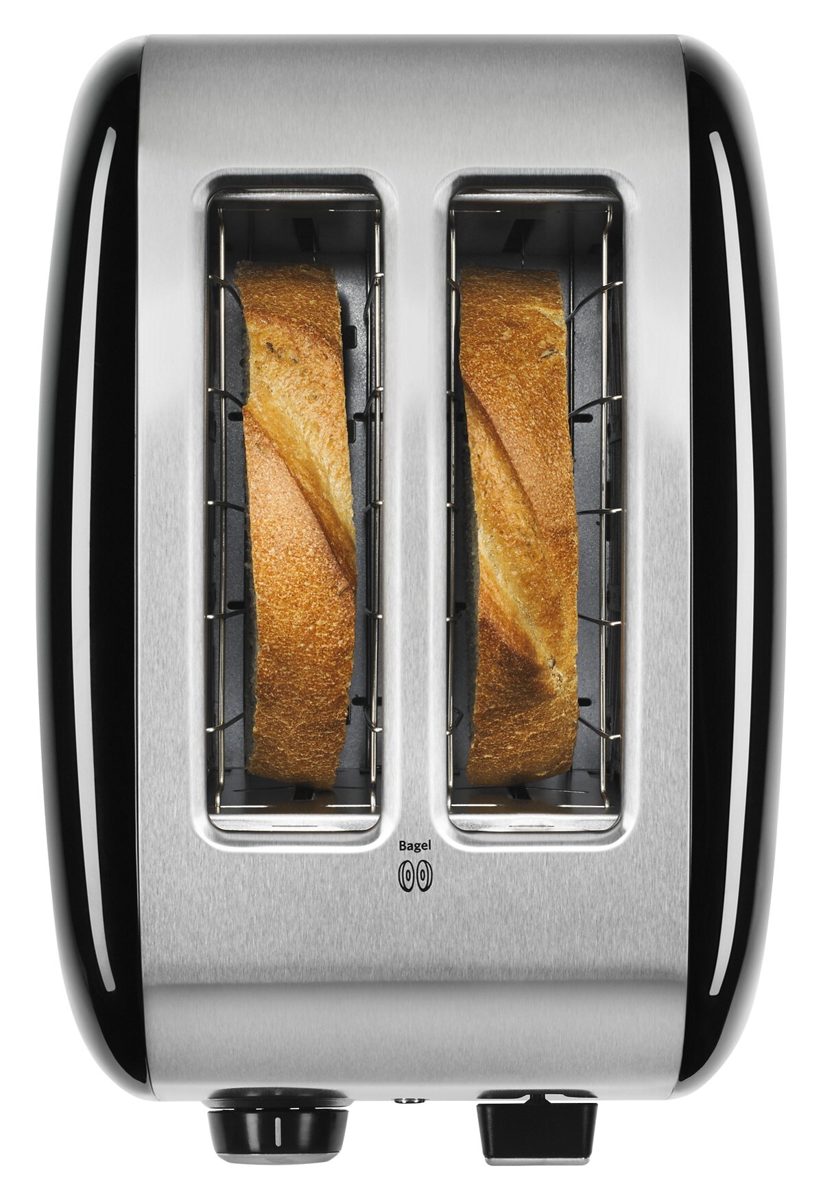 Refurbished 2-Slice Toaster with manual lift lever - Onyx Black - Image 4