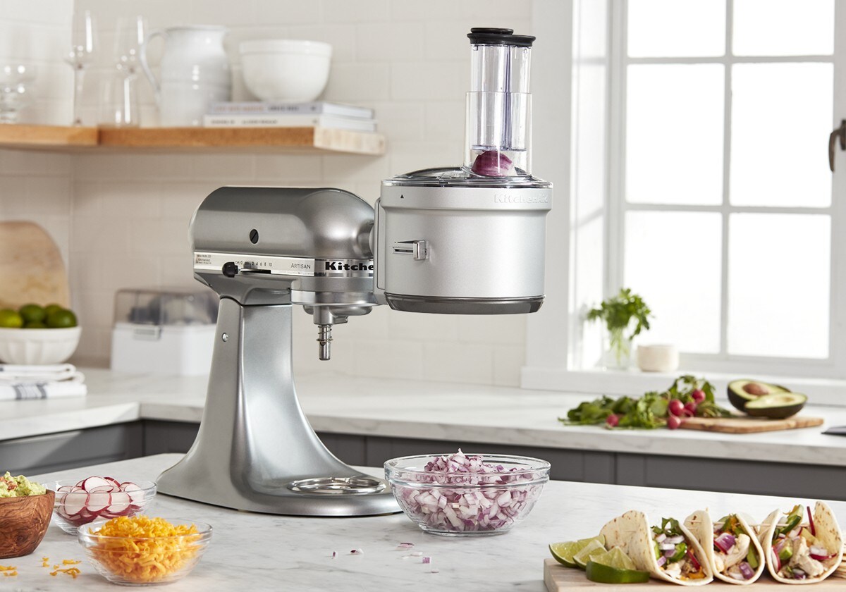 Refurbished Food Processor with Commercial Style Dicing Kit - Image 5