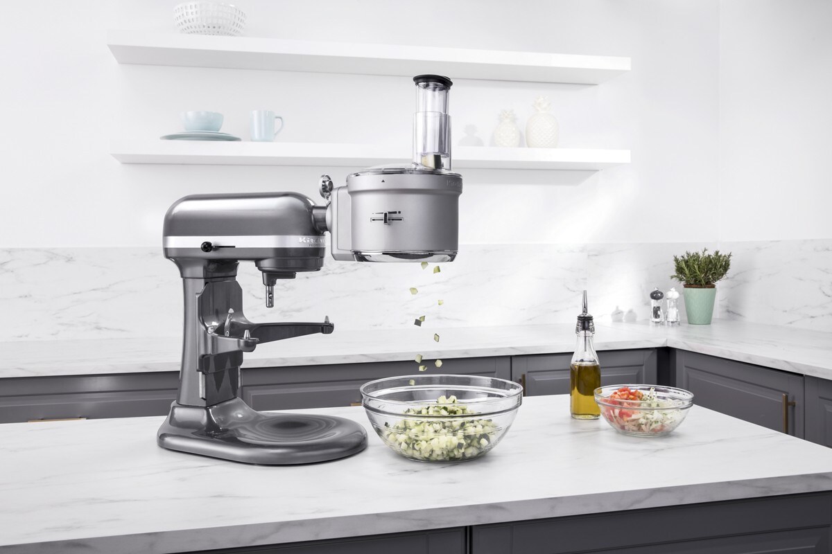 Refurbished Food Processor with Commercial Style Dicing Kit - Image 6