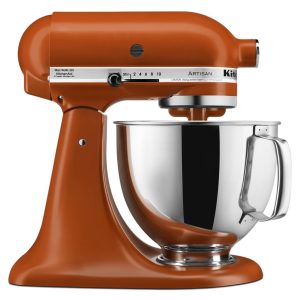 Refurbished Artisan® Series 5 Quart Tilt-Head Stand Mixer - Scorched Orange