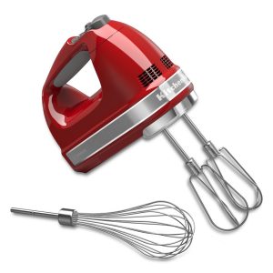 Refurbished 7-Speed Hand Mixer - Empire Red