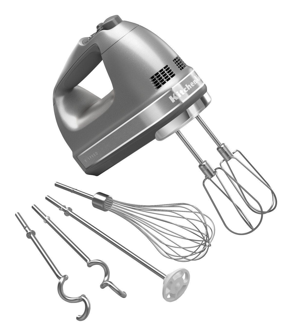 Refurbished 9 Speed Hand Mixer - Contour Silver