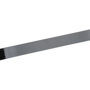 30" Slide-in Range Rear Trim Kit, Black, with (1) metal trim piece and installation instructions