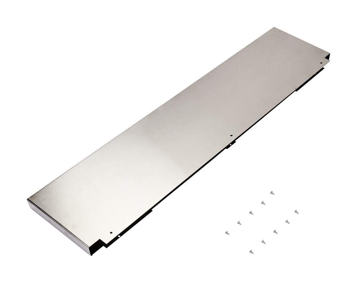 Range Backsplash - for 36" Range or Cooktop, Size: 9" H - Stainless Steel