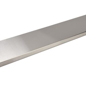Stainless Steel Backsplash - for 48" W Range or Cooktop, Size: 48" W x 9" H