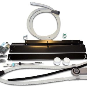 Dishwasher Converter Kit, Black-colored, converts the portable dishwasher to an under-the-counter installation