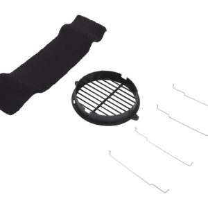 30" Range Hood Recirculation Kit with (1) charcoal filter, (1) black vent cover and (4) mounting brackets