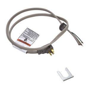 Free Standing Range 110v Cord Kit for Store Display - Grey