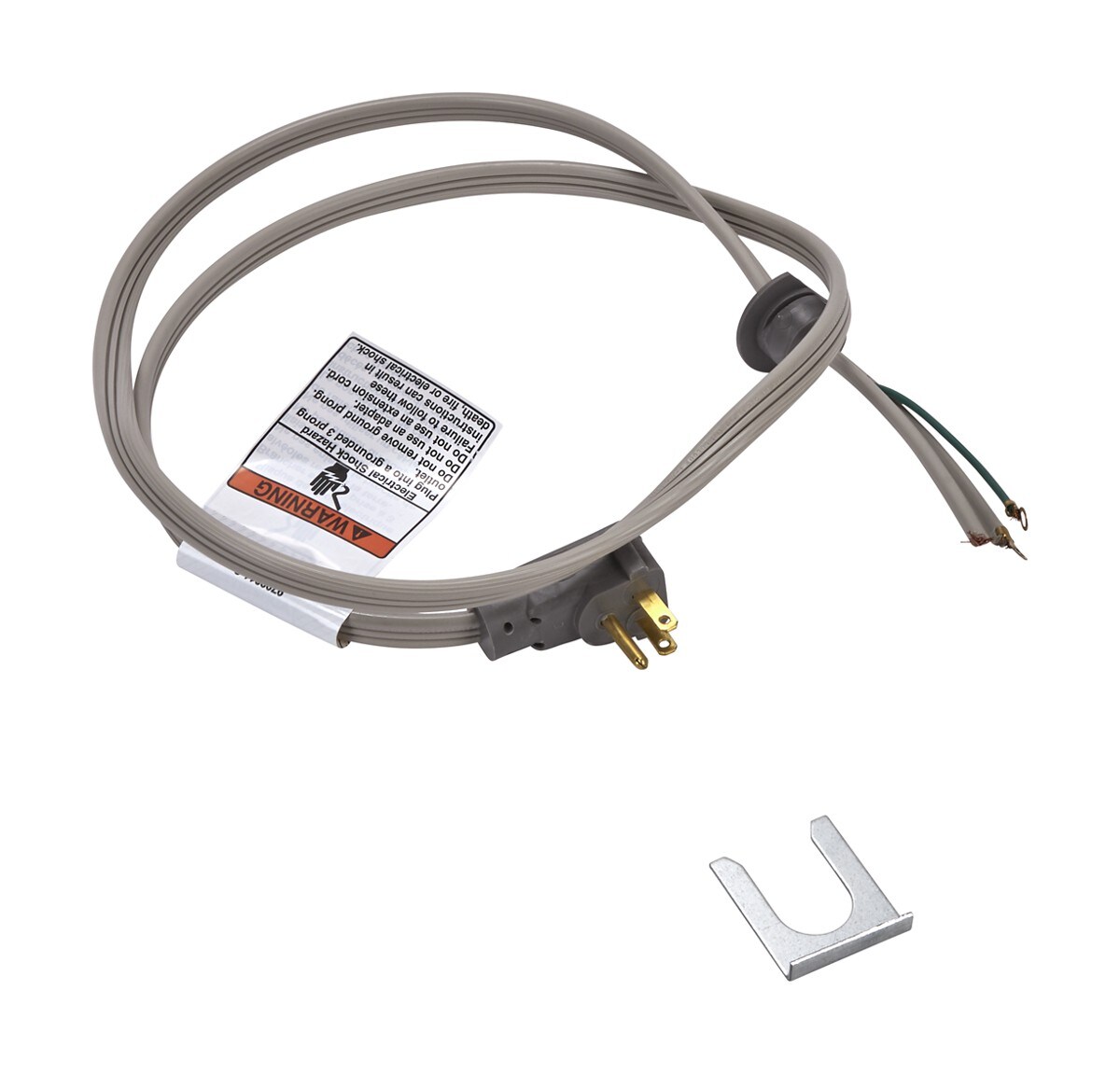 Free Standing Range 110v Cord Kit for Store Display - Grey