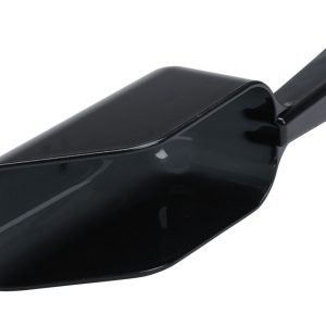 Heavy-Duty Plastic Ice Scoop for 50 LBS Undercounter Ice Makers - Black