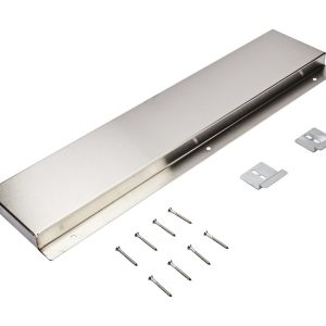 Stainless Steel Range Backsplash,Size: 30" W x 6" H