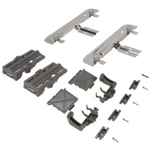 Whirlpool W10712394 Genuine OEM Dishwasher Upper Rack Adjuster Kit Replacement Part - Replaces W10238418, W10253546, WPW10350376, and more