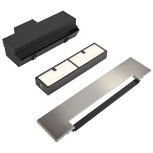 Range Ductless Downdraft Vent Kit, Stainless Steel, fits JES1750ES, JDS1750ES, and JDS1750EP, Size: 29.8" L x 0.7" W x 6.3" H