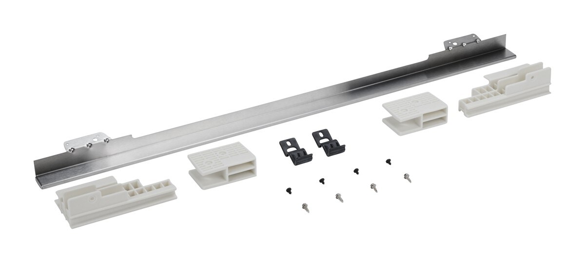 30" Combination Wall Range Flush Installation Trim Kit, Stainless Steel